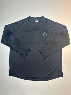 Jordan Flightweight Sport Dri-FIT Long Sleeve Performance Top Black